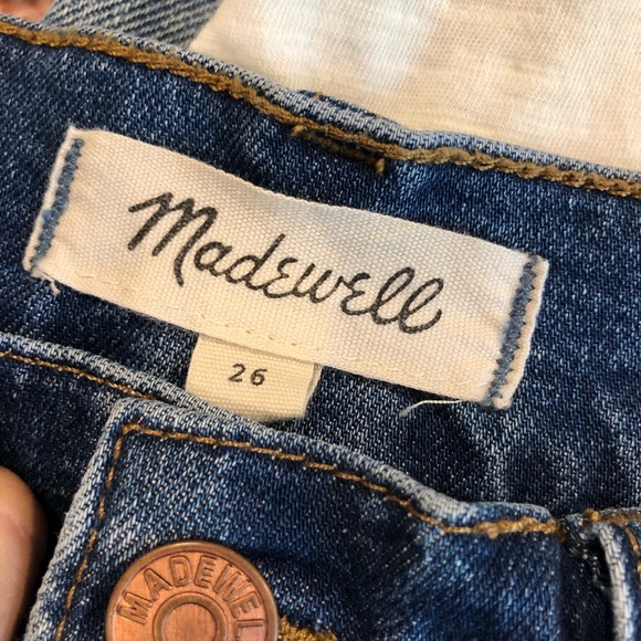 Madewell Dresses & Skirts - Madewell two-tone denim skirt